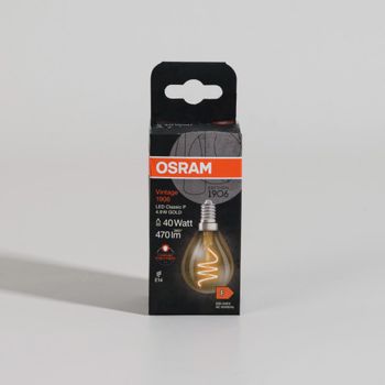 Bombilla LED de filamento luz blanca cálida E14 40W