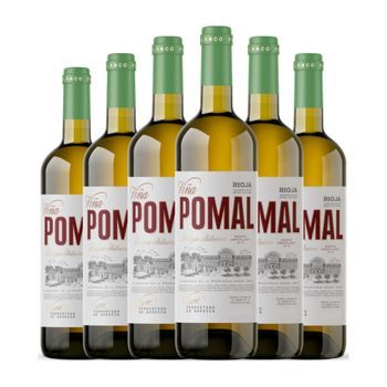 Bodegas Bilbaínas Vino Blanco Viña Pomal Rioja Crianza 75 Cl 12.5% Vol. (pack De 6 Unidades)