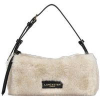 lancaster bolso de mano bolso s moumoute con cremallera crudo-negro para mujer