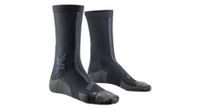 x socks trailrun discover crew socks negro gris oscuro