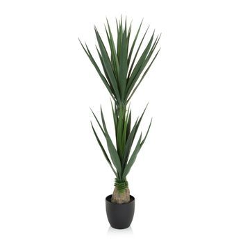 Planta Artificial / Árbol Yucca Lirio De Palma Verde Hjh Office