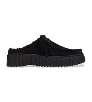 clarks para mujer 26183008 zuecos de piel torhill mule negro 40 plano 1 a 3cm ninguno casual