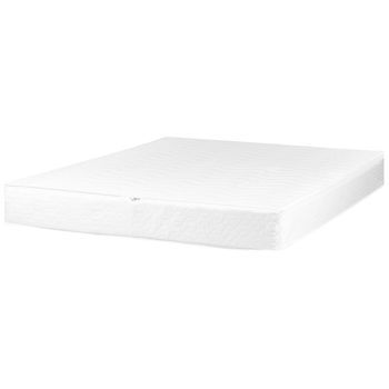 Funda De Colchón Para Cama De Agua De Algodón Blanco 160 X 200 Cm Pure