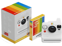 camara instantanea - polaroid now generacion 3  color film i-type bluetooth bateria recargable flash preciso blanco