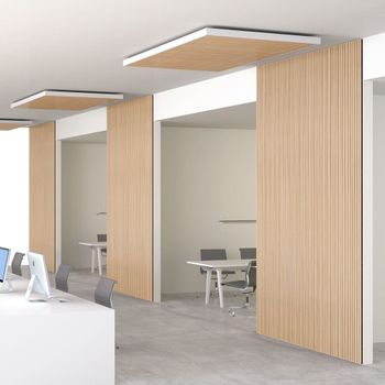 4 paneles de pared con aspecto de madera, 110 x 50 cm, roble claro