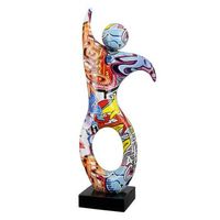casablanca by gilde estatuilla decorativa escultura bailarina street art h 365 cm