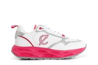 running con apliques de glitter y fondo de color whitefuchsia 37