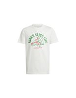 camiseta adidas pizza infantil blanco