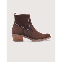 koala bay botines bottines en daim chocolat - dallas para mujer