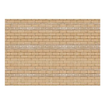 Papel Pintado 3d - Pared Con Adornos (400x280 Cm)
