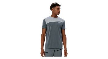 Camiseta tecnica hombre vaude sveit azul gris
