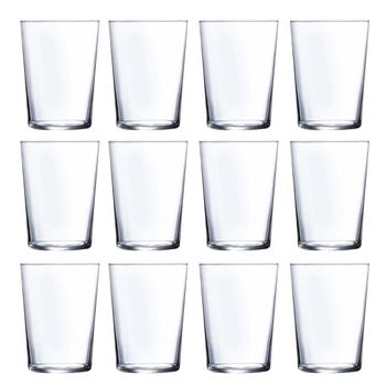 Juego de 12 vasos vidrio 53 cl