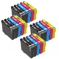 pack 20 cartuchos de tinta compatible con epson 604xl 604 xl para epson xp2200 xp2205 xp3200 xp3205 xp4200 xp4205 wf2910 wf2930 wf2935 wf2950 - compatibles con epson xp-2200 xp-2205