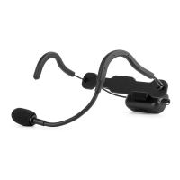 microfono vonyx wsh20 inalambrico uhf con diadema deportiva y 16 canales