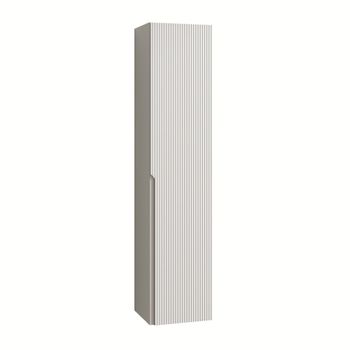 Columna de baño en mdf blanco mate