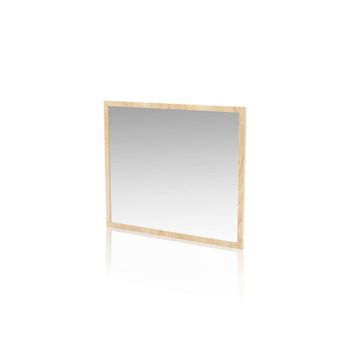 Espejo rectangular de pared 75x90 cm melamina cambria