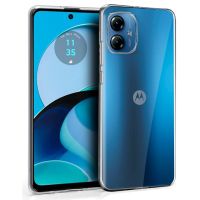 cool funda silicona transparente para motorola moto g14
