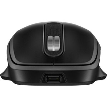 Ratón HP inalámbrico 4000 DPI recargable ultrarrápido ambidiestro negro