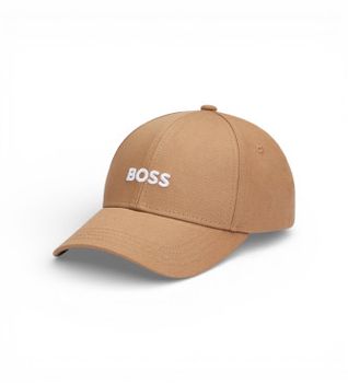 BOSS para hombre. 50495121 Gorra Zed marrón (OSFA), Casual, Algodón