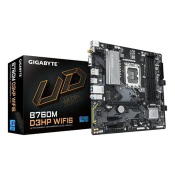 Placa base Gigabyte B760M D3HP WiFi6 LGA 1700 DDR5 Micro ATX VRM Digital M.2 PCIe 4.0