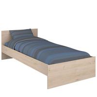cama child color roble jackson 90x190 cm dormitorio juvenil moderno