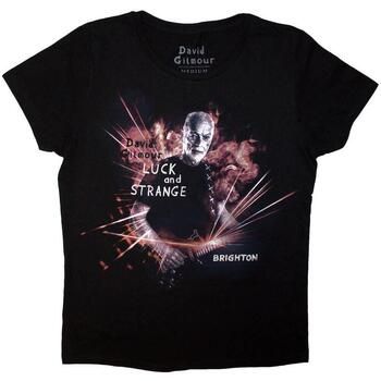 David Gilmour Camiseta manga larga Luck Strange Brighton para mujer