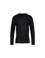camiseta de montana joluvi termico merino base negro