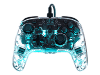 mando nintendo switch 2 - turtle beach afterglow wired controller compatible con switch con cable translucido