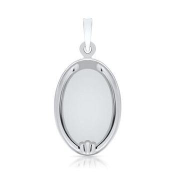 Colgante moderno 925 plata grabado posible