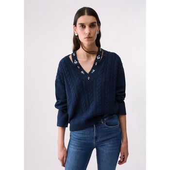 Liu Jo Jersey Punto con bordados joya para mujer
