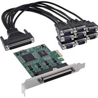 tarjeta de red inline 76660z pcie rs-232 2304 kbits 8 puertos fifo 256 b
