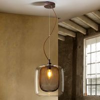 lampara colgante led fox 8w