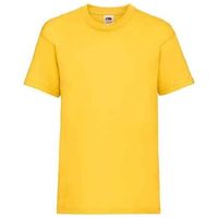 fruit of the loom tops y camisetas valueweight para nina