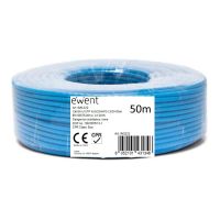 bobina cable de red ewent im1222 cat6a uutp lszh 50 m azul