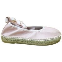 yowas sandalias alpargata piel piso esparto rosa para nino