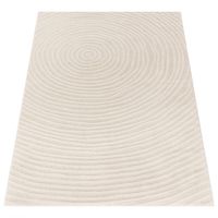 alfombra moderna aurora crema 160x220 cm
