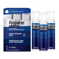 regaine 5 extra strength hair regrowth foam for men - 3 month supply