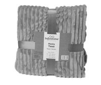 manta poliester tessi 130x150cm color gris