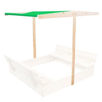 Toldo Para Arenero Infantil 120x120 Cm Verde