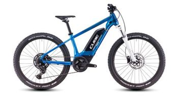 Cube acid 240 hybrid rookie pro 400 kid mtb electrica hardtail shimano cues 9s 400 wh 24   actionteam azul 2025 7   10 anos