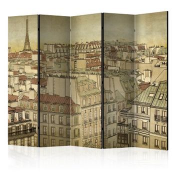 Biombo - Good Bye Paris! Ii (225x172 Cm)