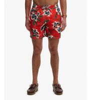 superdry para hombre m3010264a banador hawaiian print 16 rojo xl beachwear poliester reciclado