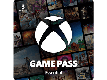 Xbox Game Pass Essential, 3 Meses, Para Series X S, One, PC, Android, iOS, Smart TV, Fire TV Stick, Meta Quest (Código de descarga)