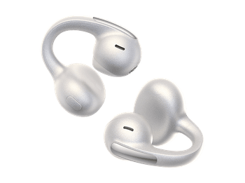 Auriculares conducción de aire - Baseus Bowie MC1 Pro Open-Ear, 40 h autonomía, Cancelación ruido, Audio Hi-Res i3X, Resistencia IP67, Blanco