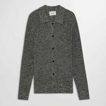 NN.07 Jacobo Cotton-Knit Polo Cardigan - XL