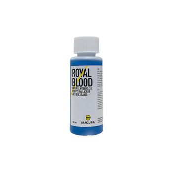 MAGURA - Aceite Mineral Royal Blood 100 ml para frenos hidráulicos de bicicleta, compatible con sistemas MAGURA, ideal para mantenimiento profesional y rellenado de circuitos