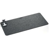 alfombrilla de escritorio xl durable effect fieltro color antracita 700x330 mm