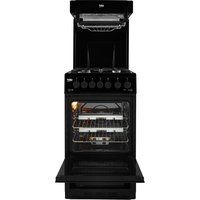 ka52nek 50 cm gas cooker - black black