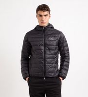 ea7 para hombre 8npb24pngpz chaqueta plegable identity negro s casual poliamida manga larga