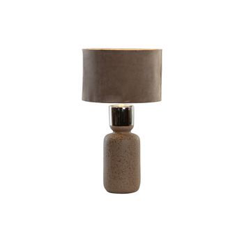 Lampara Sobremesa Ceramica Poliester 30x30x54